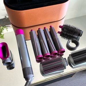 dyson airwrap hair dryer & styler with long barrels
